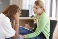 Young Woman Having Counselling Session Royalty Free Stock Photo