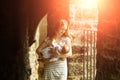 Young woman holding child Royalty Free Stock Photo