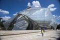 Young Woman and Louis Vuitton Foundation