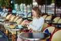 Young woman in Paris Royalty Free Stock Photo