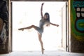 Young woman performing ballet Royalty Free Stock Photo