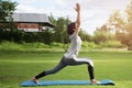 young woman practicing yoga Royalty Free Stock Photo