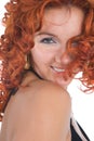 Young woman with red hair Royalty Free Stock Photo