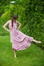 Young woman resting and having fun in the park Royalty Free Stock Photo