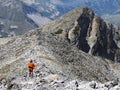 Young Woman in Rocky Mountain