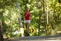 Young woman runner Royalty Free Stock Photo