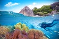 Young Woman Scuba Diver