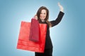 Young woman in shop