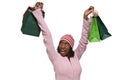 Young woman with shopping bags Royalty Free Stock Photo