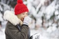 Young woman suffering from cough Royalty Free Stock Photo