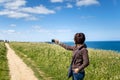 Young Woman Taking Pictures With her Mobile Phone Royalty Free Stock Photo