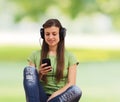 Young Woman Using Mobile Phone Royalty Free Stock Photo