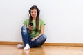 Young Woman Using Mobile Phone Royalty Free Stock Photo