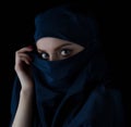 Young woman wearing hijab. Royalty Free Stock Photo