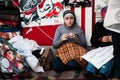 Young women in the Arab revolution Royalty Free Stock Photo