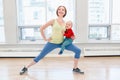 Child-friendly fitness for mothers with kids toddlers