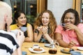 Young Women Drinking Coffee Concept Royalty Free Stock Photo