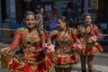 Diablada dance group at the Arica carnival