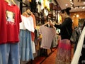 Shenzhen, China: women buy clothing and bras at a clothing store