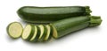 Young Zucchini Royalty Free Stock Photo