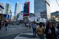 Younge-Dundas square in toronto Royalty Free Stock Photo