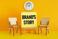 Your Brand's Story is shown using the text Royalty Free Stock Photo
