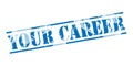 Your career blue stamp