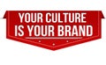 Your culture is your brand banner design