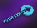 your destiny word on purple