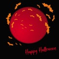 Halloween holiday, greeting card, banner, vector