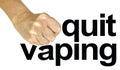 For your health's sake it is time to quit vaping
