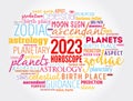 Your 2023 HOROSCOPE word cloud collage , concept background Royalty Free Stock Photo