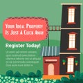 Your ideal property is click away, rent apartment