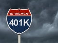 Your 40k1 Retirement Fund Royalty Free Stock Photo