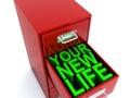 Your new life concept