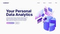 Your Personal Data Analytics. Data Analyse. Landing Page Template
