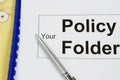 Your policy folder