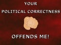 Your political correctness offends me!