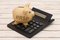 Your RRSP Savings Royalty Free Stock Photo