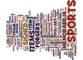 Are Your Sports Memorabilia Faux Or Word Cloud Concept