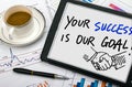 Your success is our goal Royalty Free Stock Photo