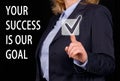 Your Success is our Goal Royalty Free Stock Photo