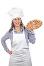 Your tasty Italian pizza Royalty Free Stock Photo