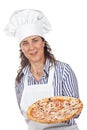 Your tasty Italian pizza Royalty Free Stock Photo