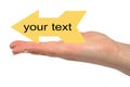YOUR TEXT Royalty Free Stock Photo