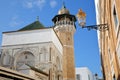 Youssef Dey Mosque, located at the southern entrance to the medina of Tunis close to Kasbah Square, tunisia