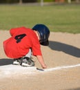 Youth baseball player