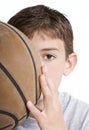 Youth with Basketball