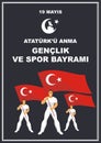 Youth day Turkey poster