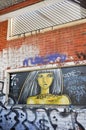 Youth Expression: Urban Art in Freo, Western Australia Royalty Free Stock Photo